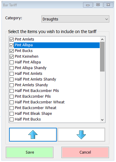 Tariff Select